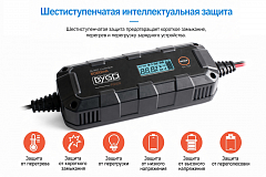 F6000 - интеллектуальное зарядное устройство 6A