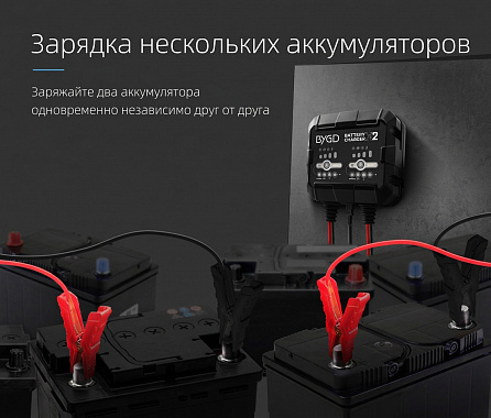 F2000*2 — двухканальное зарядное устройство 2A×2