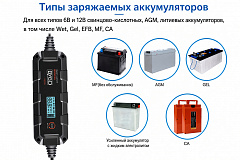 F6000 - интеллектуальное зарядное устройство 6A